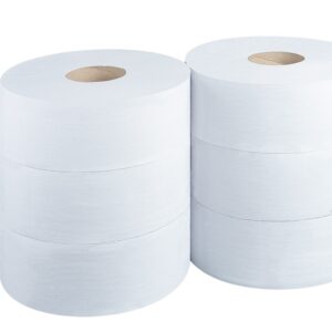 2 ply Jumbo Toilet Roll  400m-60mm core