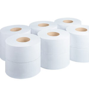 2 ply Mini Jumbo Toilet Roll 150m - 76mm Core